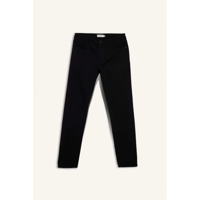 Defacto S2711AZNM40 Siyah Pedro Slim Fit Jean Pantolon