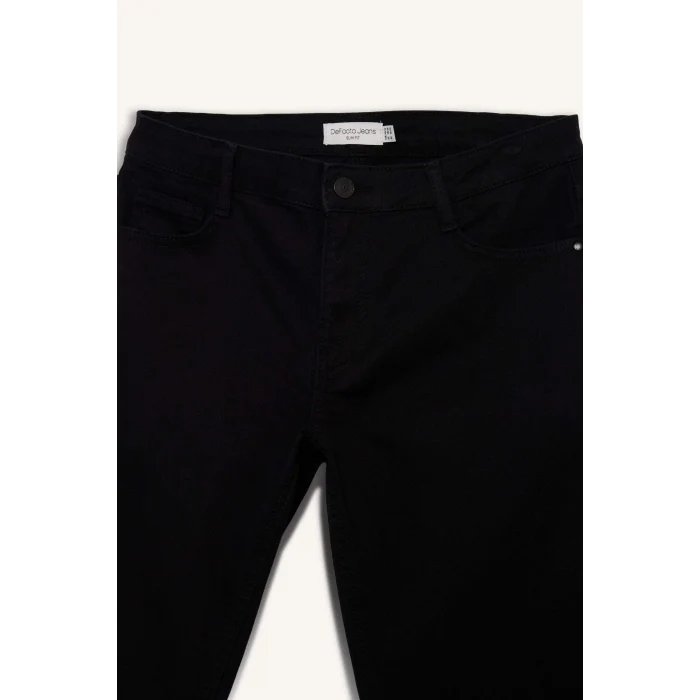 Defacto S2711AZNM40 Siyah Pedro Slim Fit Jean Pantolon