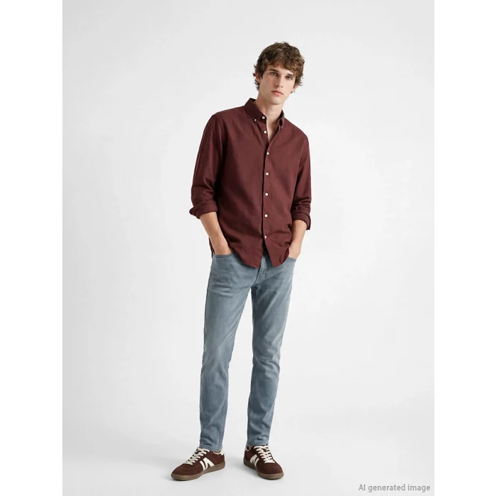 LCW Jeans Gri 760 Skinny Fit Erkek Jean Pantolon