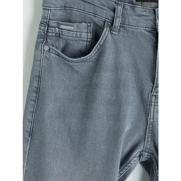 LCW Jeans Gri 760 Skinny Fit Erkek Jean Pantolon
