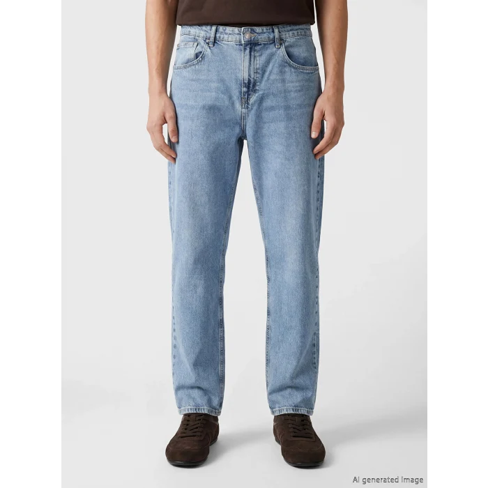 LCW Jeans İndigo 745 Baggy Fit Erkek Jean Pantolon