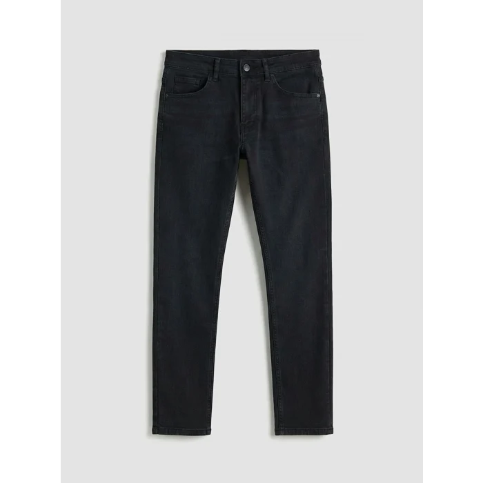 LCW Jeans Siyah 750 Slim Fit Erkek Jean Pantolon