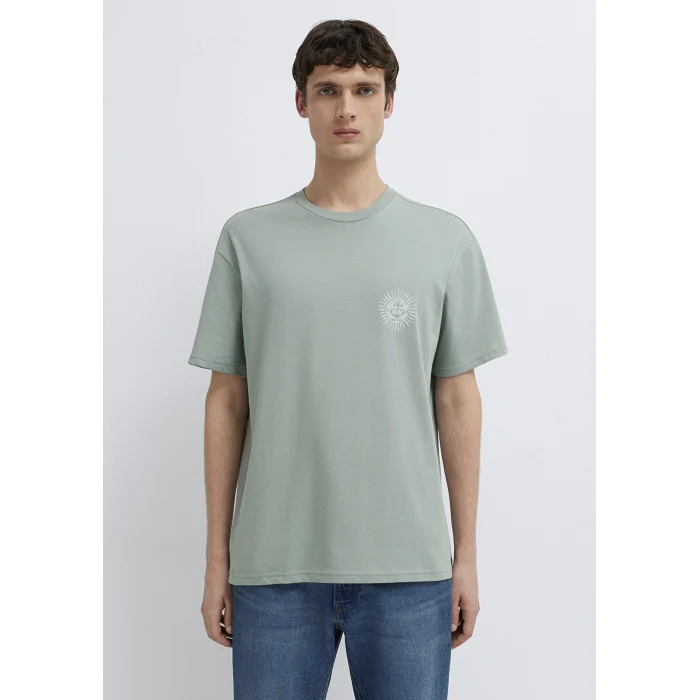 Mavi 0613289-70113 Baskılı Yeşil Tişört