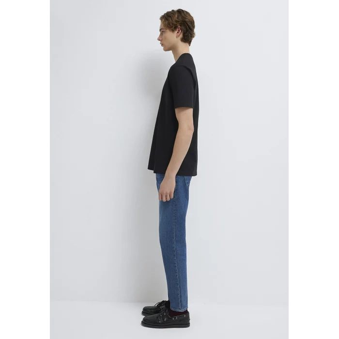 Mavi 0613348-900 Mavi Jeans Baskılı Siyah Tişört