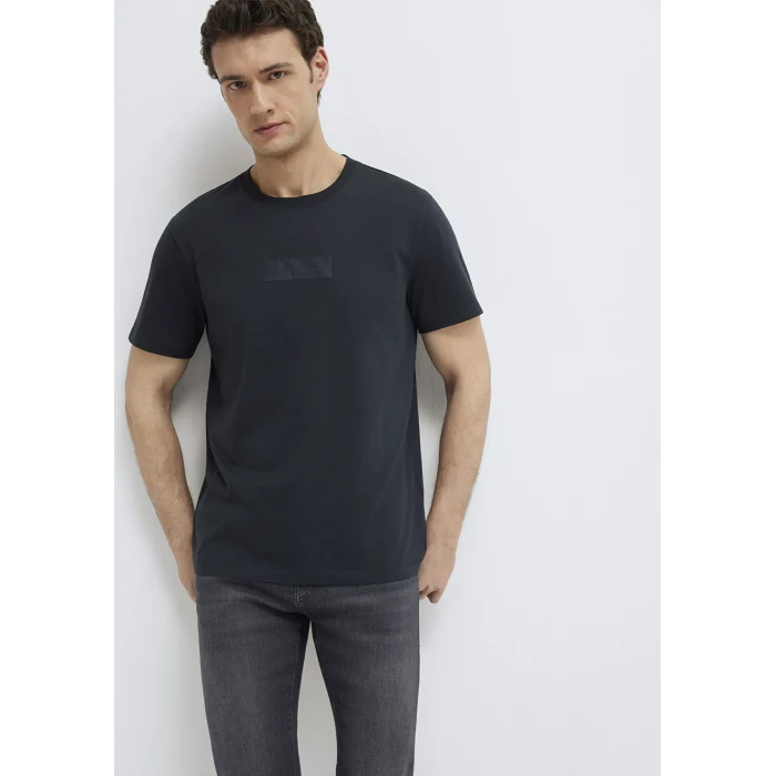 Mavi 0613270-71379 Mavi Black Baskılı Siyah Tişört