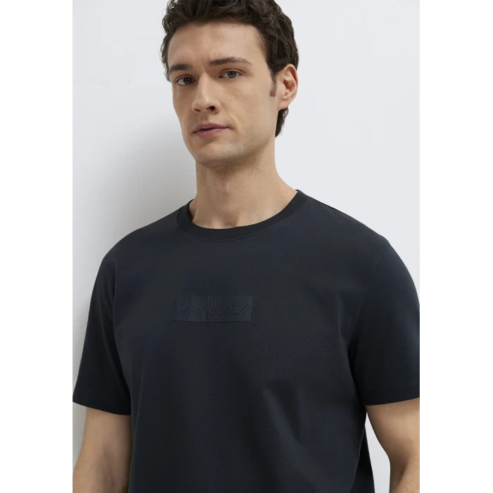 Mavi 0613270-71379 Mavi Black Baskılı Siyah Tişört