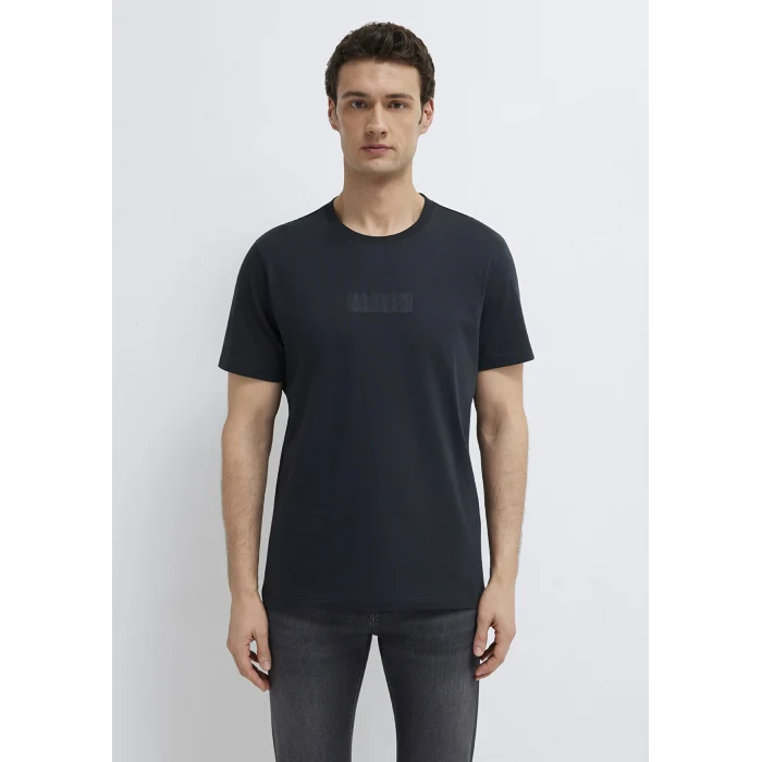 Mavi 0613270-71379 Mavi Black Baskılı Siyah Tişört