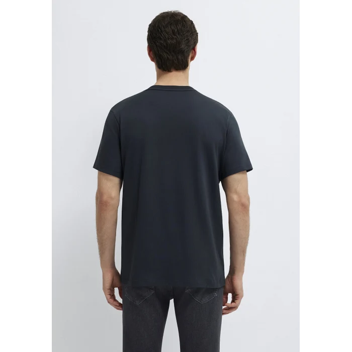 Mavi 0613270-71379 Mavi Black Baskılı Siyah Tişört