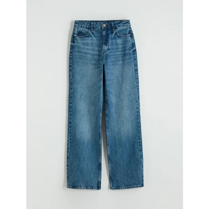 LCW Jeans İndigo Straight Fit Kadın Jean Pantolon