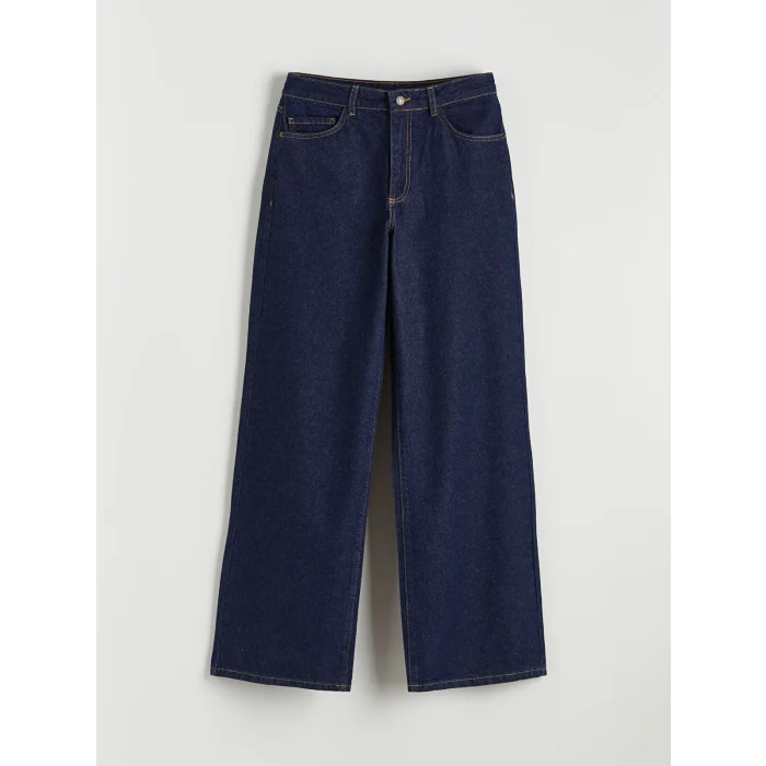LCW Vision İndigo Wideleg Kadın Jean Pantolon