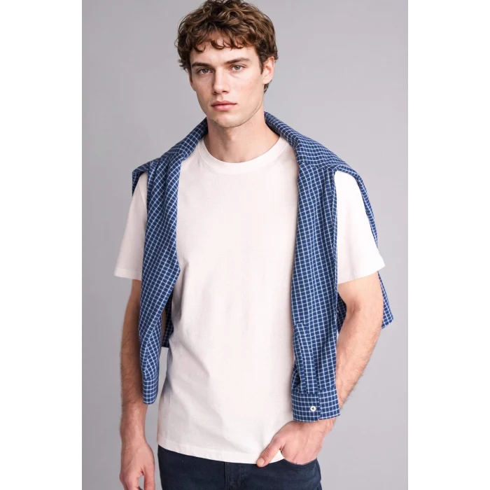 Defacto V7699AZWT32 Beyaz NEW REGULAR FIT %100 Pamuk Basic Tişört
