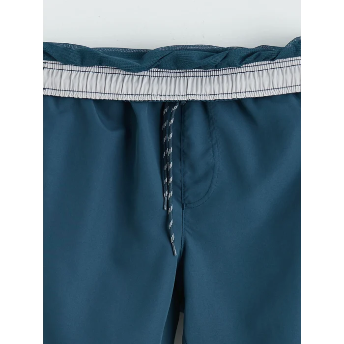 LCW SWIMWEAR Petrol Kısa Boy Erkek Deniz Şortu