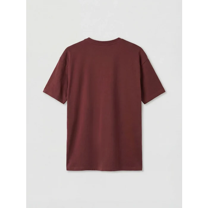 LCW Kids Bordo Baskılı Erkek Çocuk Tişört