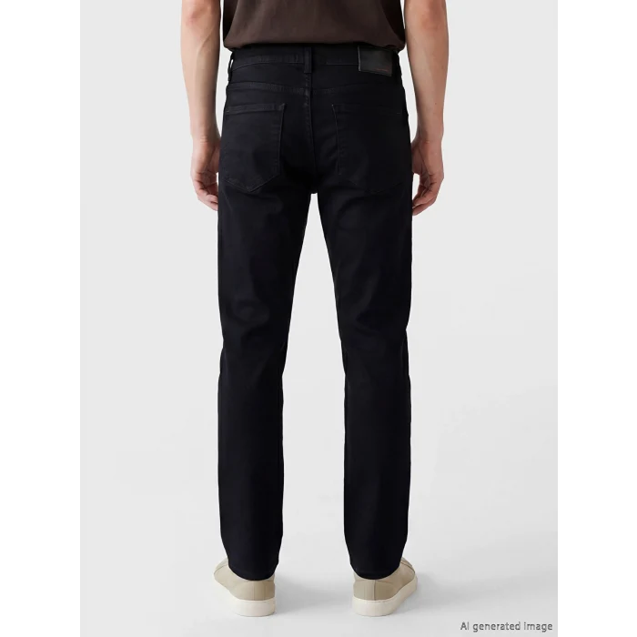 LCW Jeans Siyah 779 Regular Fit Erkek Jean Pantolon