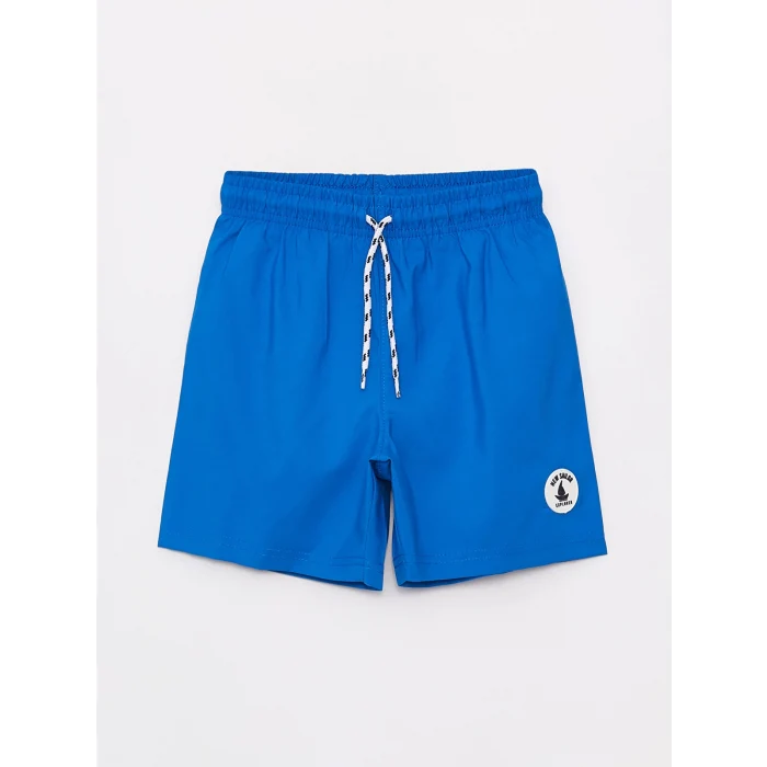 LCW Kids Mavi Hızlı Kuruyan UV Korumalı Erkek Çocuk Deniz Şortu