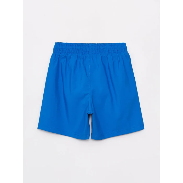 LCW Kids Mavi Hızlı Kuruyan UV Korumalı Erkek Çocuk Deniz Şortu