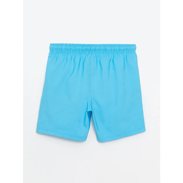 LCW Kids Turkuaz Hızlı Kuruyan UV Korumalı Erkek Çocuk Deniz Şortu