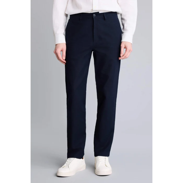 Defacto G5993AXNV106 Lacivert %100 Pamuk Regular Fıt Pantolon