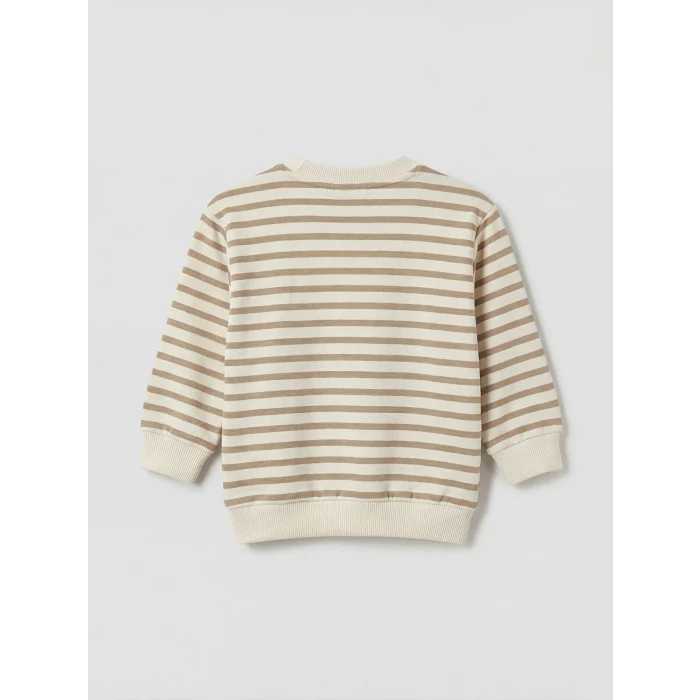 LCW baby Ekru Erkek Bebek Sweatshirt ve Jean Pantolon