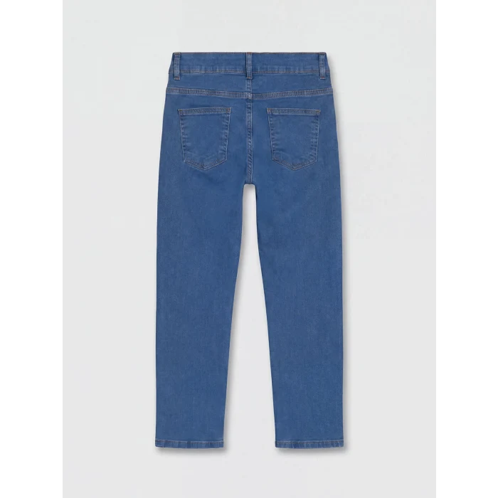 LCW Kids İndigo Slim Fit Erkek Çocuk Jean Pantolon