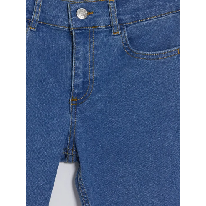 LCW Kids İndigo Slim Fit Erkek Çocuk Jean Pantolon