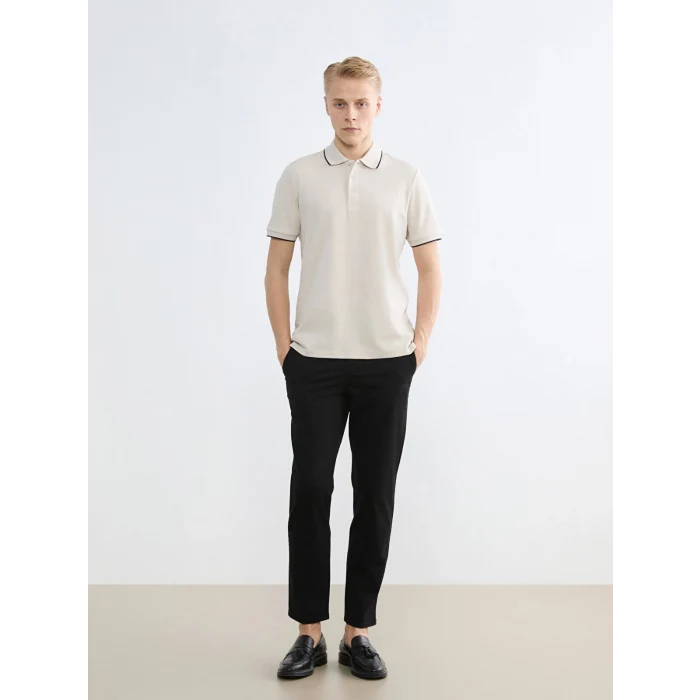SOUTHBLUE Bej Polo Yaka Erkek Tişört