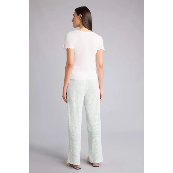 Defacto H1277AXGN1114 Yeşil %100 Pamuk Star Wars Regular Fıt 2li Pijama Takımı Erkek Çocuk