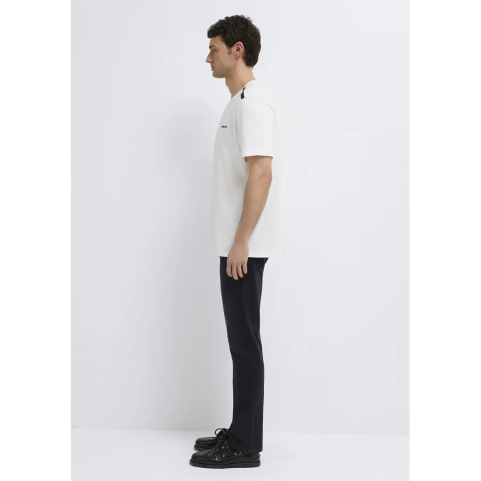 Mavi 0612689-70057 Mavi Black Omuz Detaylı Ekru Tişört