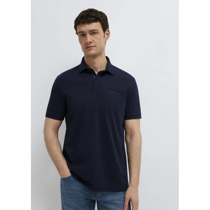 Mavi 0612520-86623 Mavi Black Lacivert Polo Tişört