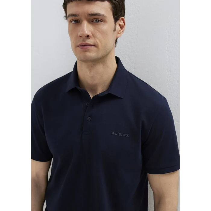 Mavi 0612520-86623 Mavi Black Lacivert Polo Tişört