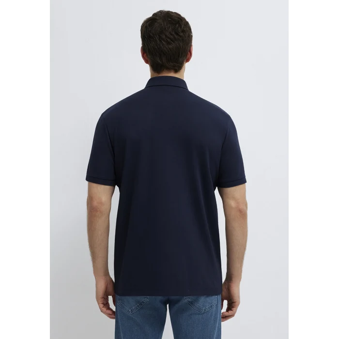 Mavi 0612520-86623 Mavi Black Lacivert Polo Tişört