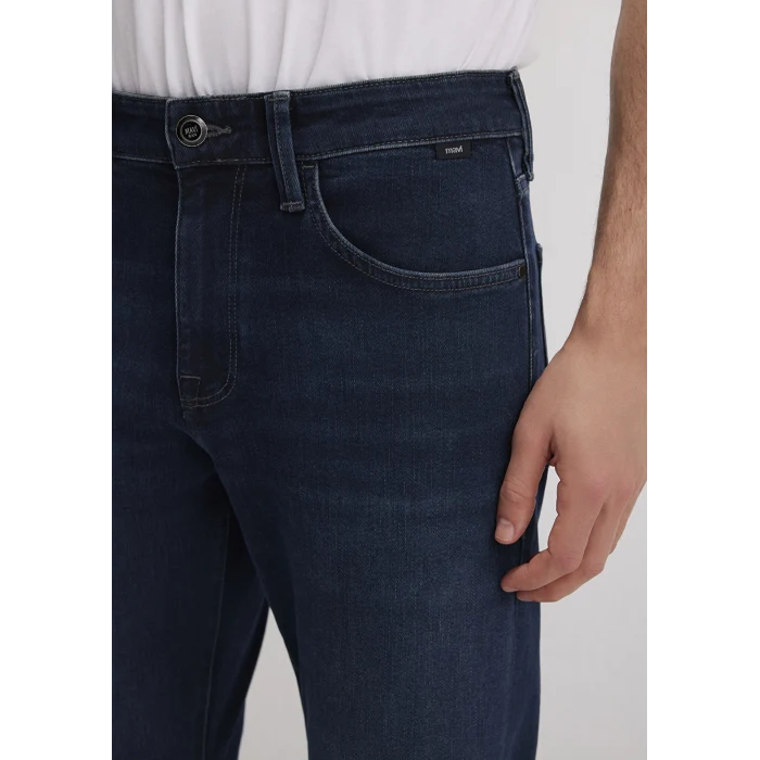 Mavi 0020290825 Hunter Lux Black Puslu Koyu Mavi Jean Pantolon