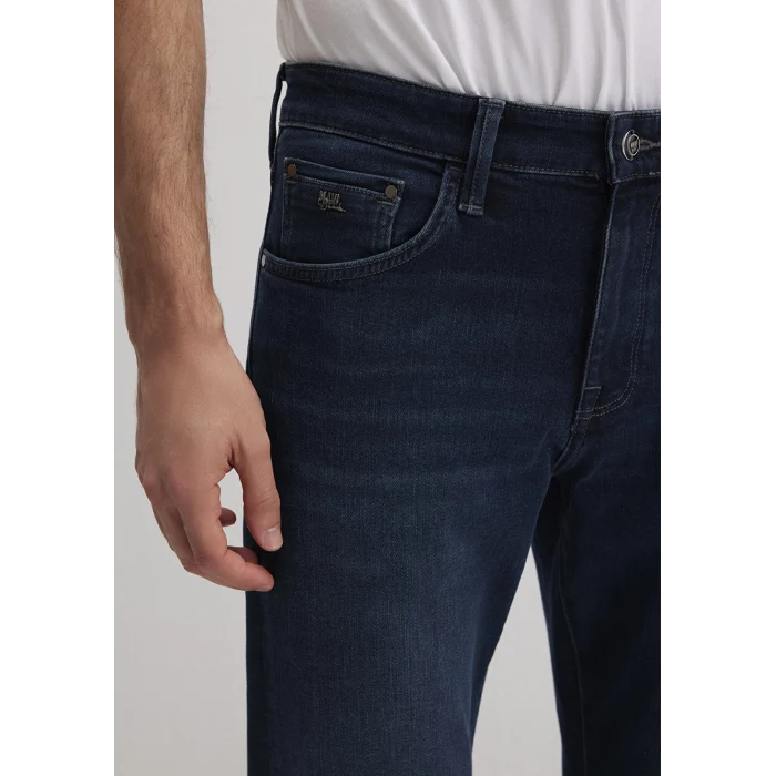 Mavi 0020290825 Hunter Lux Black Puslu Koyu Mavi Jean Pantolon