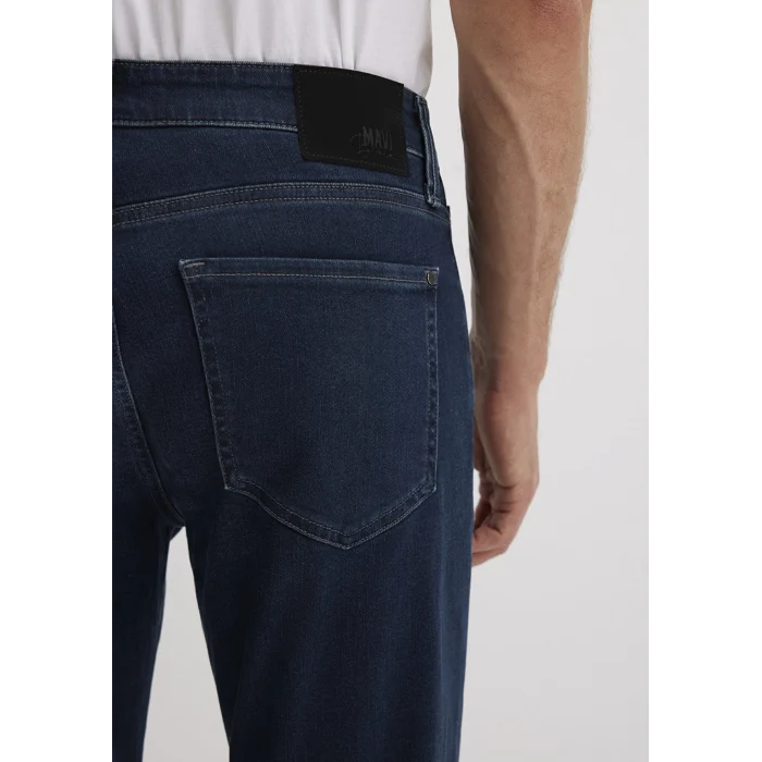 Mavi 0020290825 Hunter Lux Black Puslu Koyu Mavi Jean Pantolon