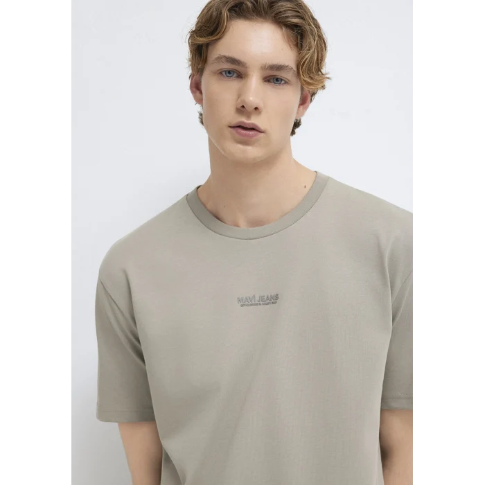 Mavi 0613348-70352 Mavi Jeans Baskılı Bej Tişört