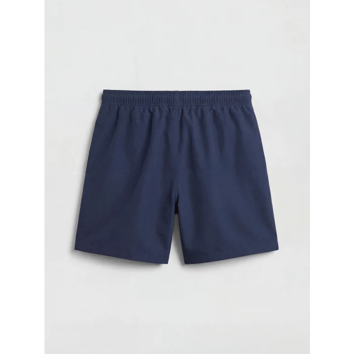 LCW Kids Lacivert Beli Lastikli Erkek Çocuk Deniz Şortu