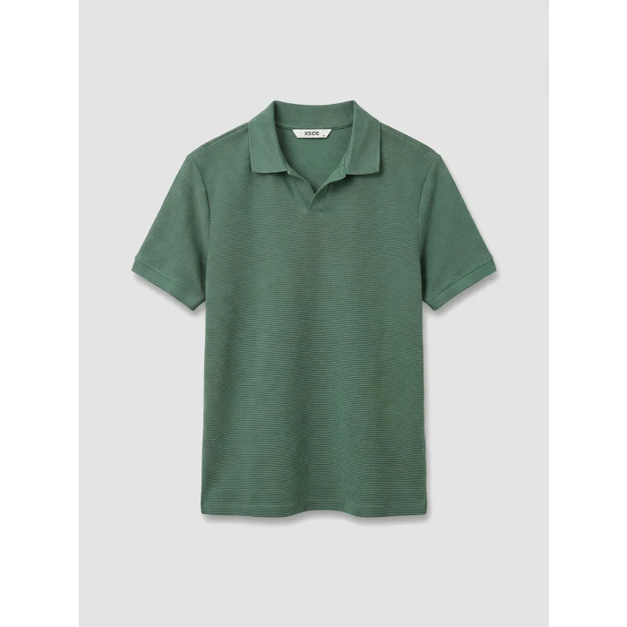 XSIDE Yeşil Polo Yaka Erkek Tişört
