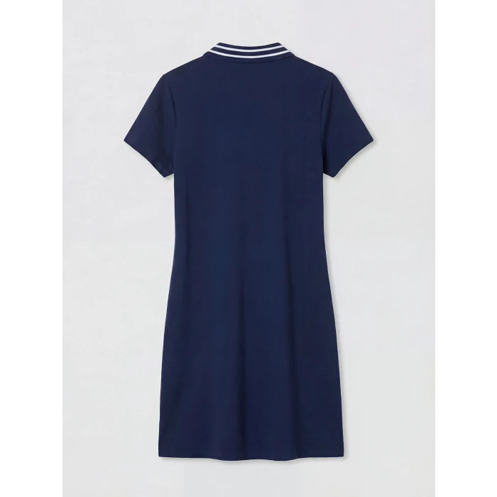 LCW EVERYDAY Lacivert Polo Yaka Mini Elbise