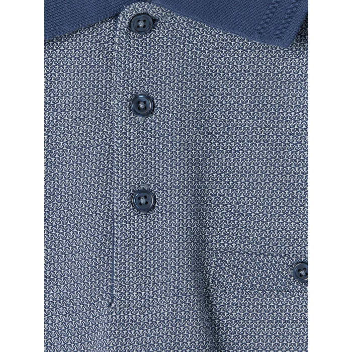 LCWAIKIKI Classic Lacivert Polo Yaka Erkek Tişört