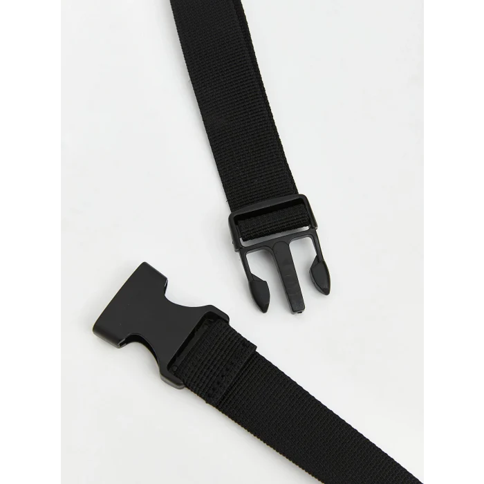 LCW ACCESSORIES Siyah Minecraft Baskılı Erkek Çocuk Bel Çantası