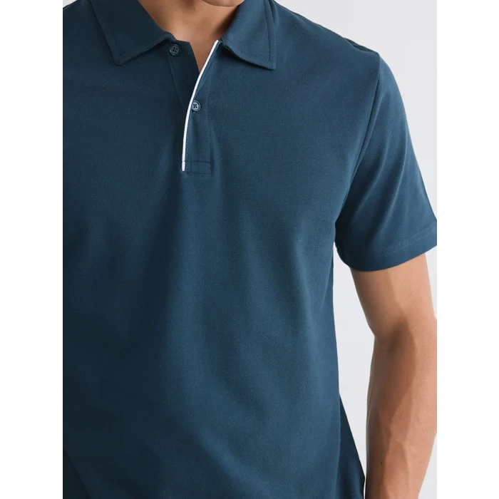 LCWAIKIKI Classic Petrol Polo Yaka Pike Erkek Tişört