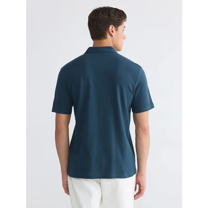 LCWAIKIKI Classic Petrol Polo Yaka Pike Erkek Tişört
