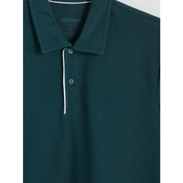 LCWAIKIKI Classic Petrol Polo Yaka Pike Erkek Tişört