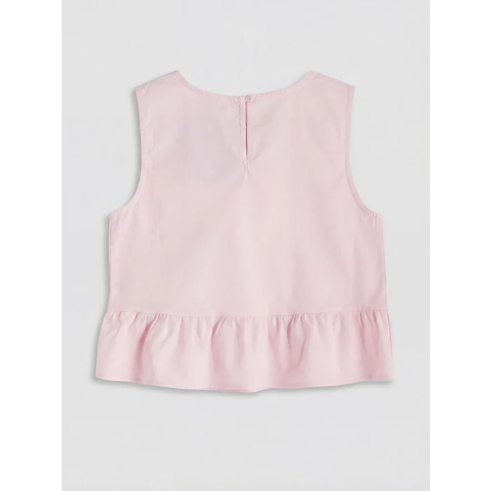 LCW Kids Pembe Kız Çocuk Bluz ve Pantolon Takım