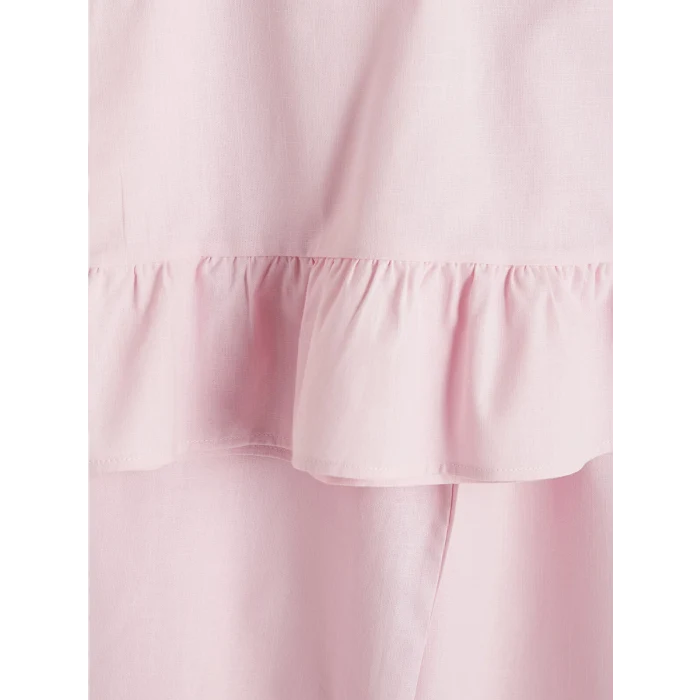 LCW Kids Pembe Kız Çocuk Bluz ve Pantolon Takım