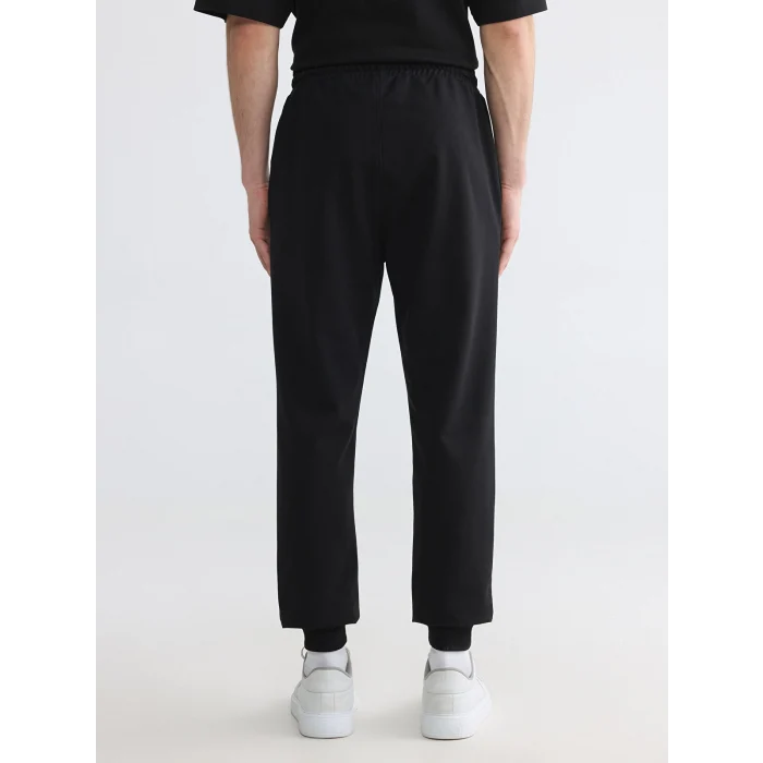 XSIDE Siyah Standart Kalıp Erkek Jogger Eşofman Altı