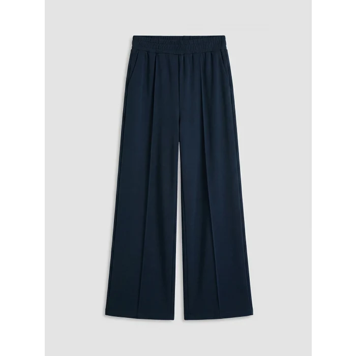 LCW Modest Lacivert Beli Lastikli Soft Touch Kadın Eşofman Altı