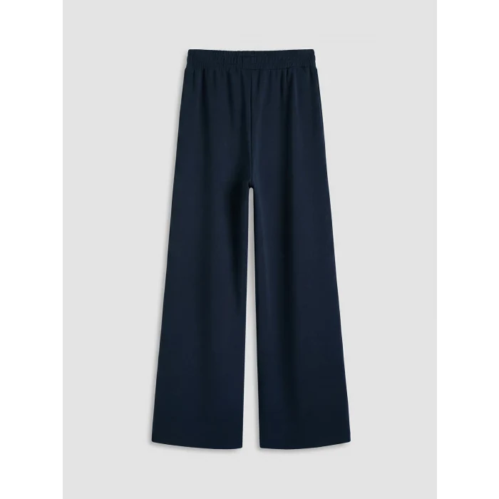 LCW Modest Lacivert Beli Lastikli Soft Touch Kadın Eşofman Altı