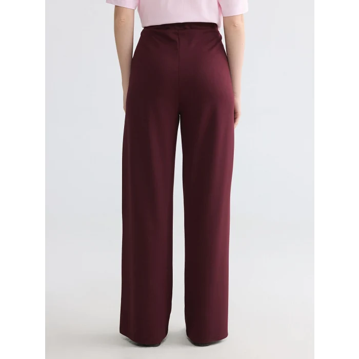 LCW Modest Mürdüm Beli Lastikli Soft Touch Kadın Eşofman Altı