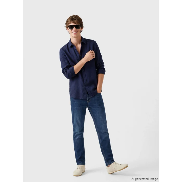 LCW Jeans İndigo 750 Slim Fit Erkek Jean Pantolon